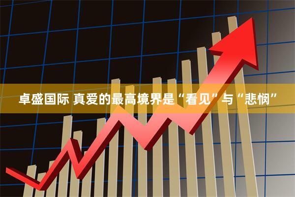 卓盛国际 真爱的最高境界是“看见”与“悲悯”